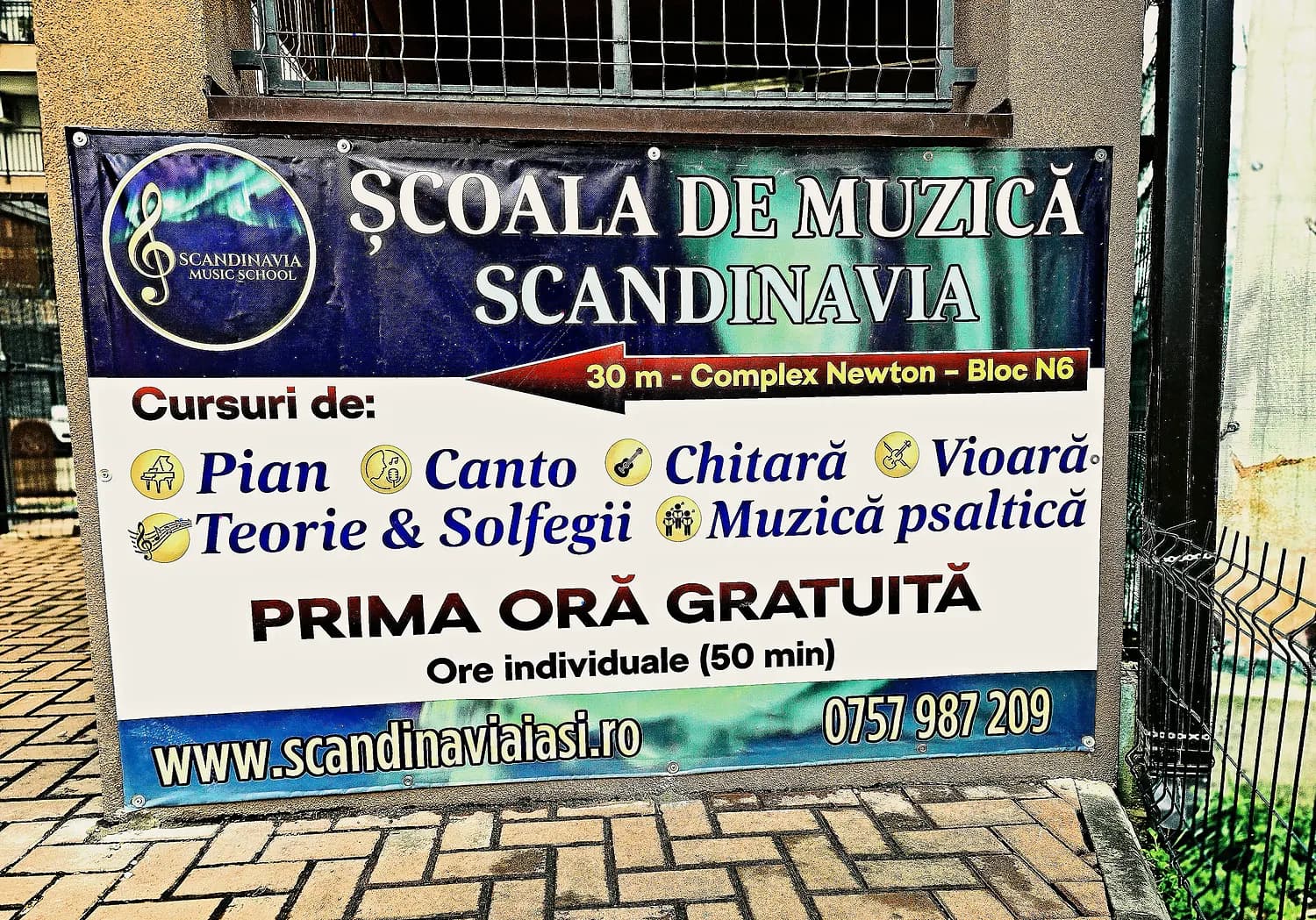 SCANDINAVIA Music School — cursuri de muzică în Iași, prima oră gratuită