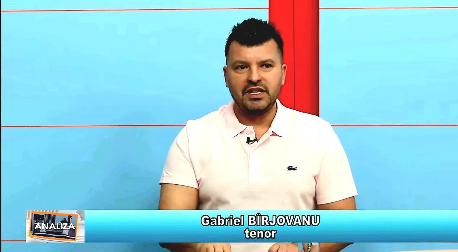 Gabriel Birjovanu, invitat in emisiunea Analiza, 2026