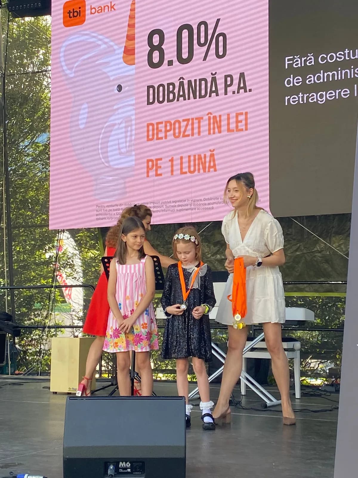 Momentul premierii pe scena concertului Magic Ludic de la Palas Iași, 2026